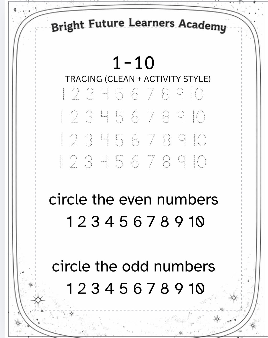 My First Numbers 1–100 Workbook for Kids Ages 3–6