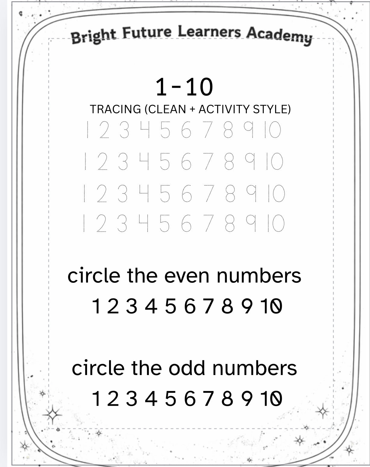 My First Numbers 1–100 Workbook for Kids Ages 3–6